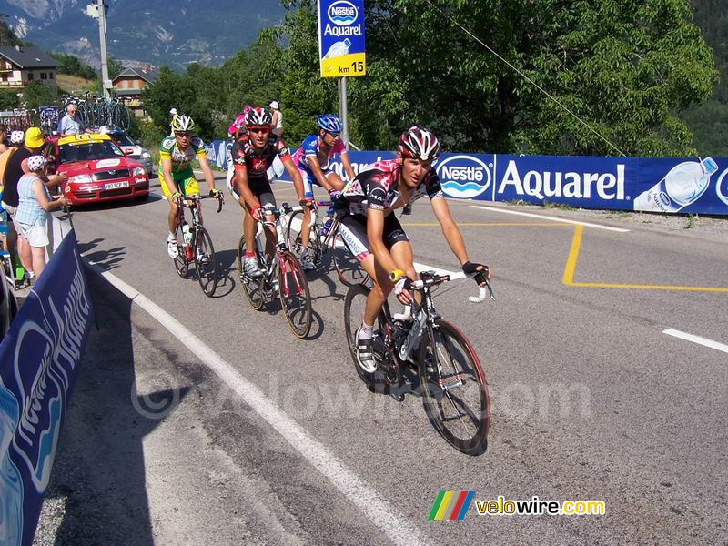 Frank Schleck, Carlos Sastre et 2 autres