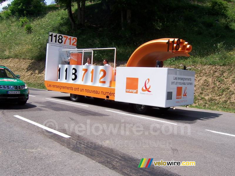 The 118 712 truck of France Telecom / Orange - [1 day in the La Vache Qui Rit 