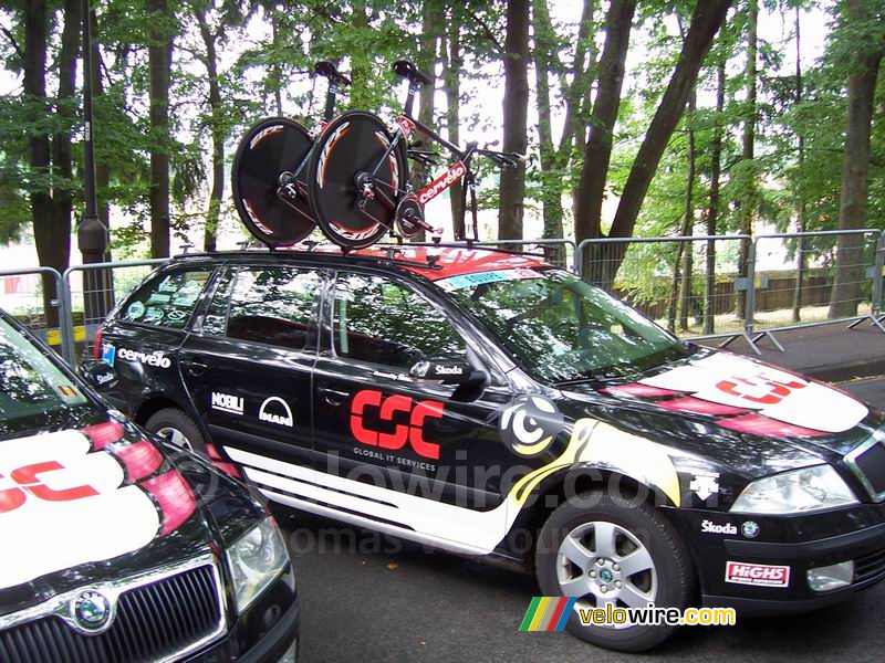 CSC Team's car