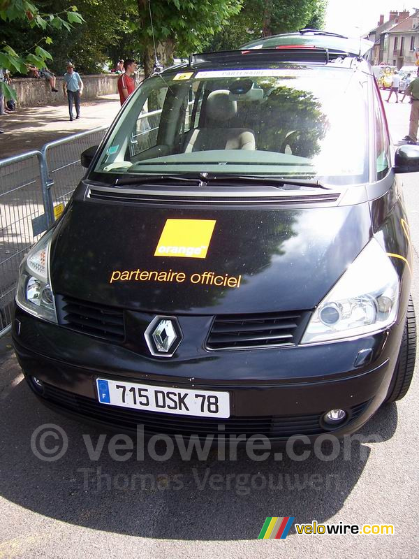 Notre voiture Orange prête pour le départ (2)