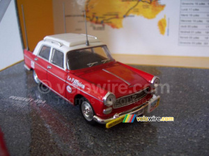 Scale model Peugeot 404 - Jacques Goddet - 1966 (813x)