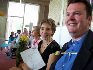 Meggie is happy with her master diploma (230x)