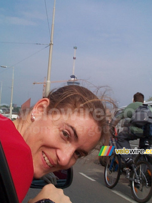 [The Netherlands - Rotterdam] Ellen in the car (305x)