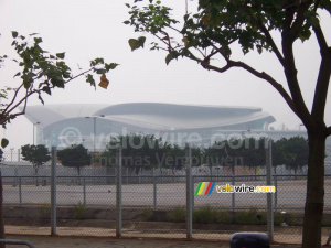 The Hong Kong Convention & Exhibition Centre seen from a distance (284x)