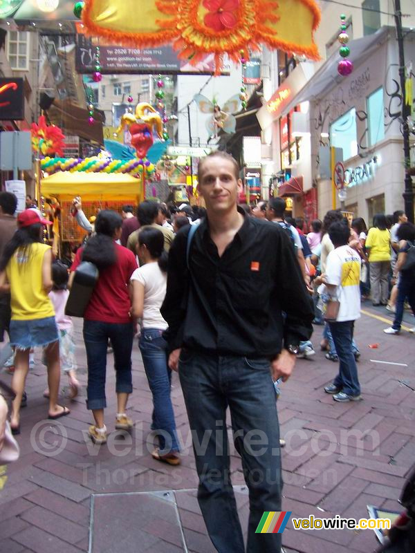 Thomas in Lan Kwai Fong