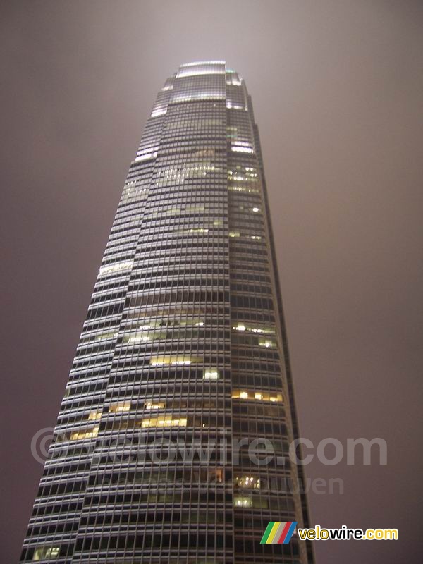 Two International Financial Center (IFC) by night