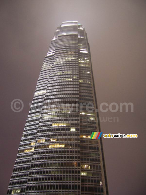 Two International Financial Center (IFC) by night (303x)