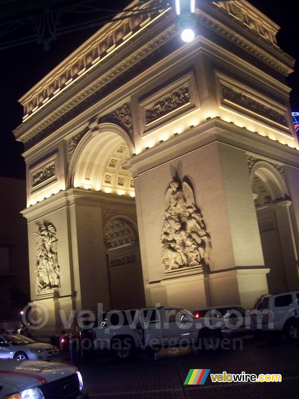 Replica of the Arc de Triomphe