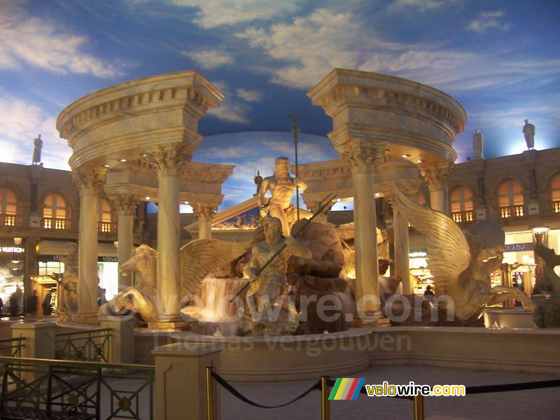 Fontaine romaine dans l'hôtel Venetian