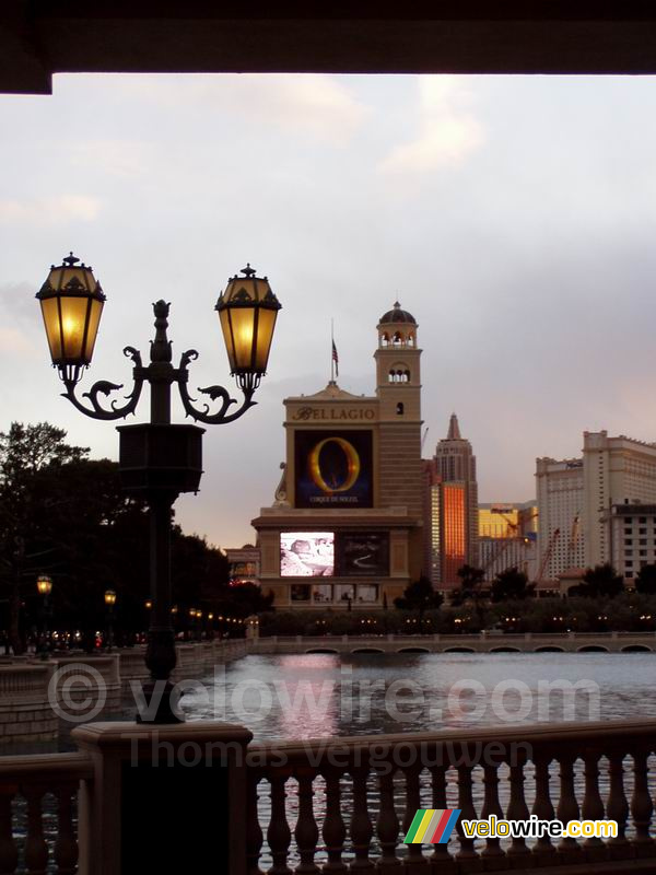 Entrance of the Bellagio Hotel