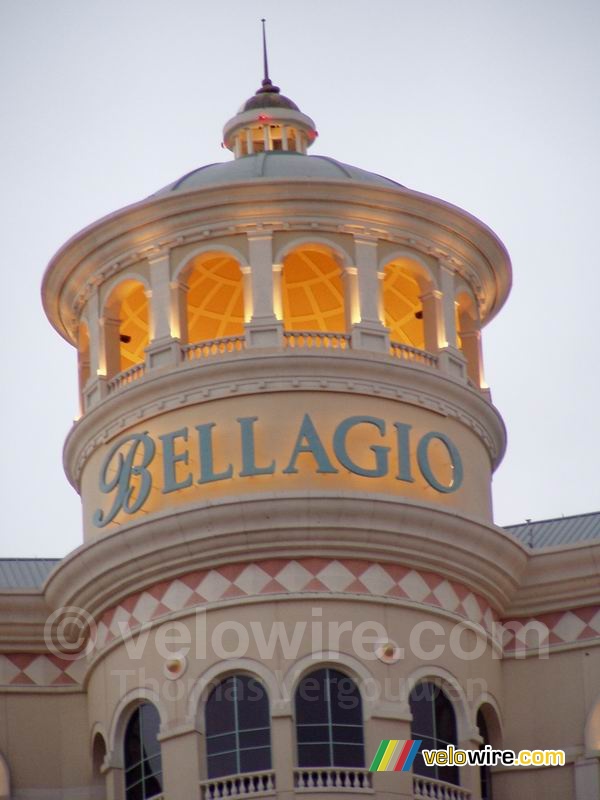 La tour de l'hôtel Bellagio