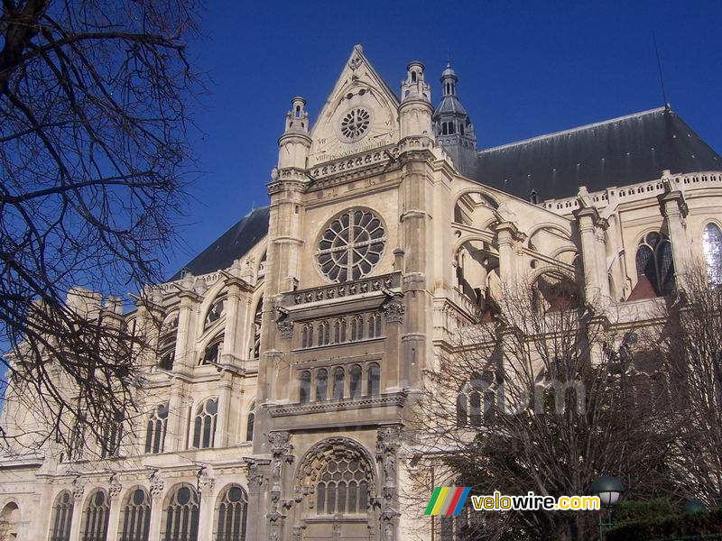 The Saint-Eustache church