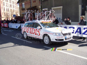 Une voiture de la Cofidis (468x)