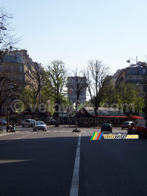 L'Arc de Triomphe vu depuis la Place des Ternes (450x)