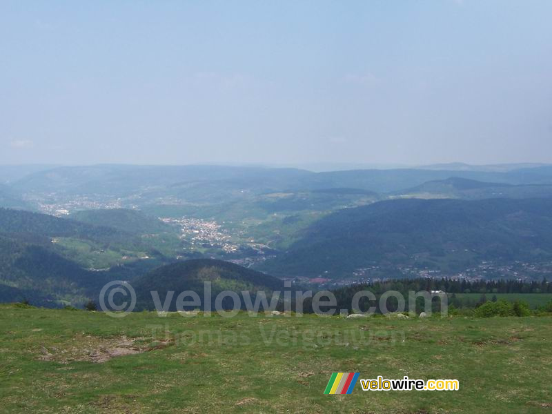 La vue depuis Ballon d'Alsace