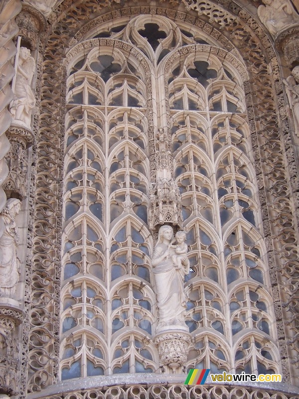 Entrance of the Sainte Cécile cathedral in Albi (2)