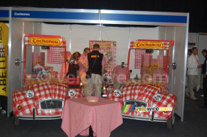 Le stand de Cochonou au Grand Départ (661x)