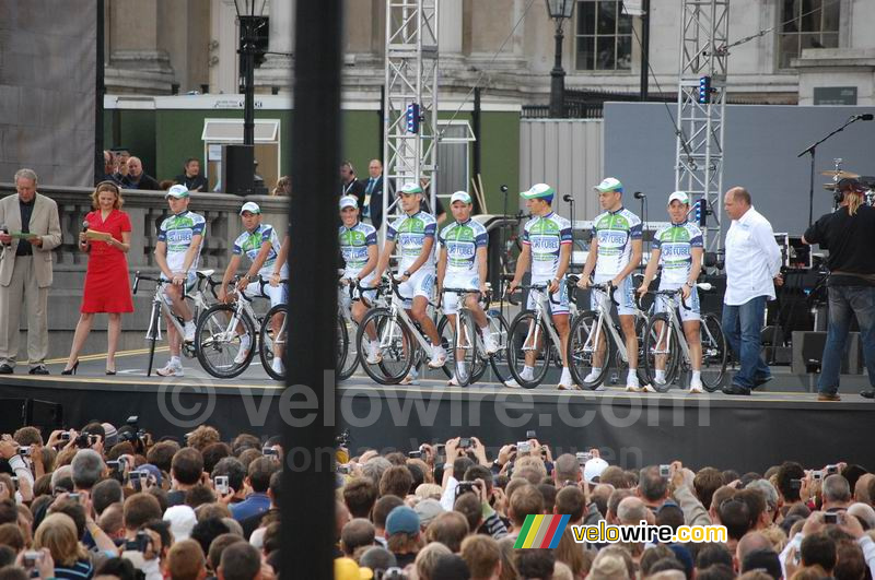 The Agritubel cycling team