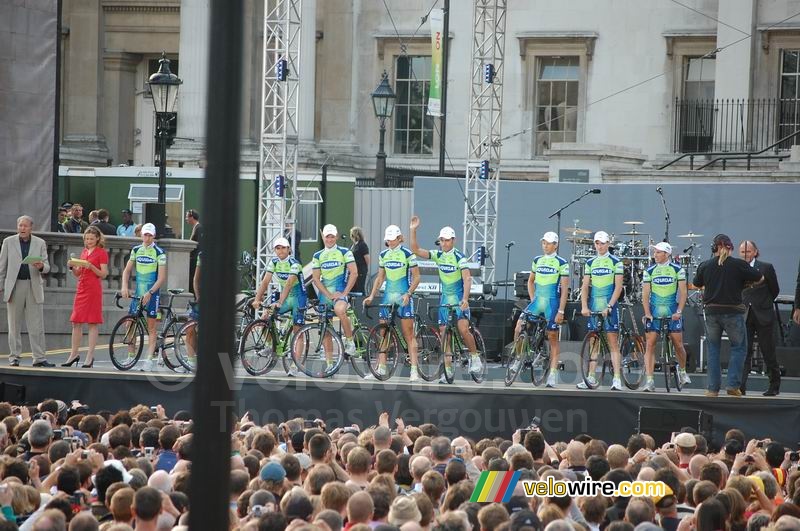 The Liquigas cycling team