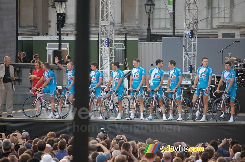 L'équipe cycliste Bouygues Telecom