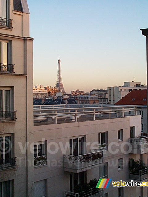 Un beau point de vue de ma nouvelle chambre