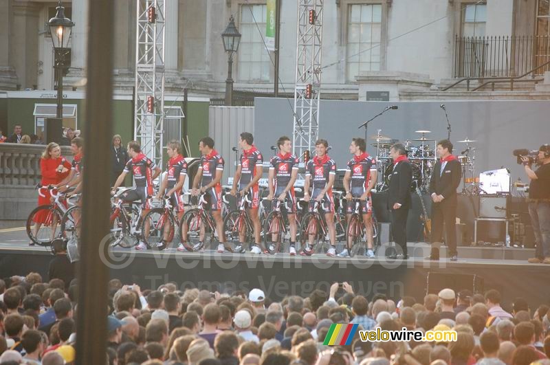 The Caisse d'Epargne cycling team