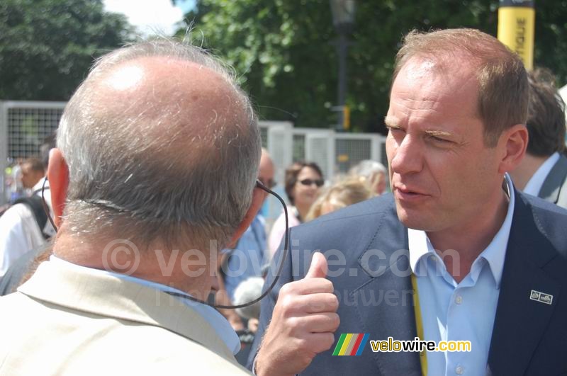 Jean-Marie Leblanc and Christian Prudhomme