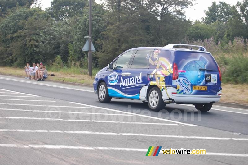 Nestlé Aquarel's VIP car