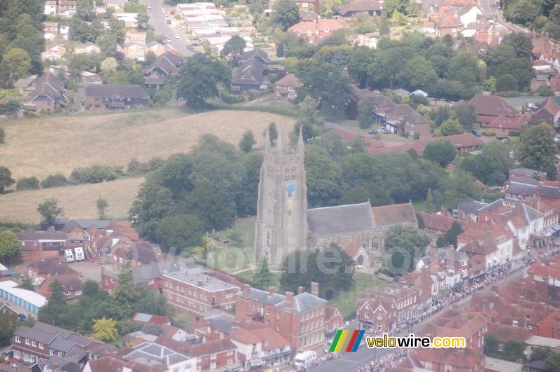 Vue depuis l'hélicoptère du côté de Canterbury (4)