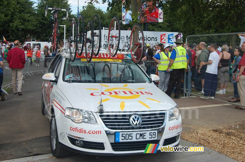 The Cofidis car