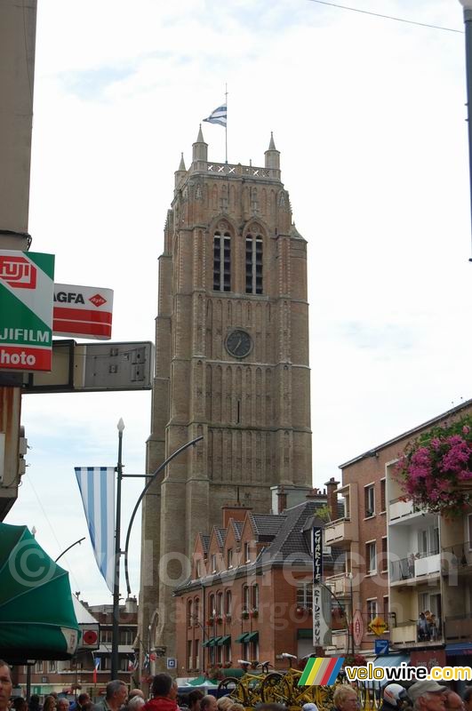 The clock tower (Beffroi) in Dunkirk