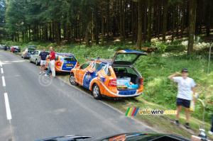 Rabobank dans la zone de ravitaillement (531x)