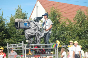 France Télévisions camera in Autun (703x)
