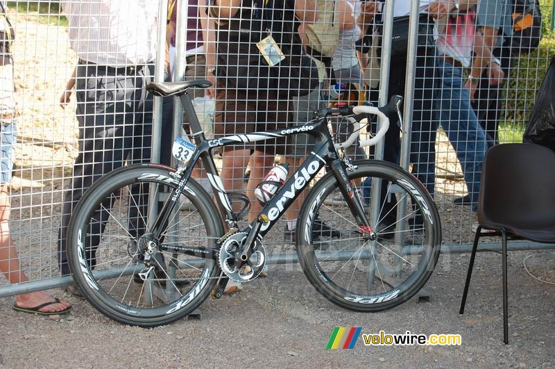 De fiets van Fabian Cancellara (CSC)