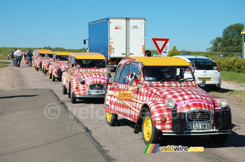 The Cochonou 2CV's