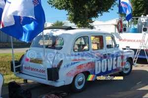 The SeaFrance advertising caravan: Dover (721x)