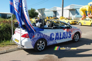 The SeaFrance advertising caravan: Calais (674x)