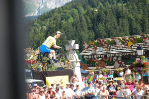 The decorations around the 'maison du tourisme' in Le Grand-Bornand (487x)