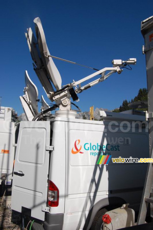The Globecast Reportages transmission car (688x)