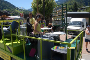 La caravane publicitaire Eco Emballages à Beaufort (545x)