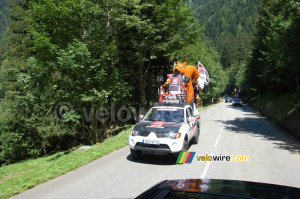 La caravane publicitaire Caisse d'Epargne (421x)