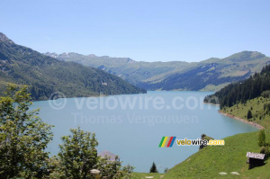 Le lac du Barrage de Roselend (1) (456x)
