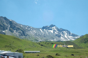 Vue depuis le parcours sur le Cormet de Roselend (363x)