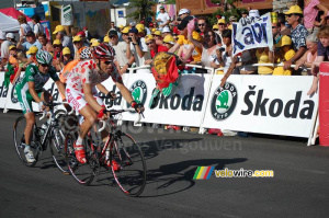 Sylvain Chavanel (Cofidis), Amets Txurruka (Euskatel) et Alexandre Botcharov (Crédit Agricole) (570x)