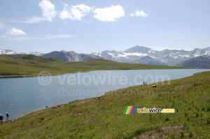 Vue depuis le Lac de l'Ouillette à Val d'Isère (2) (428x)