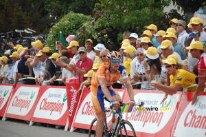 Denis Menchov (Rabobank) à l'arrivée à Briançon (773x)