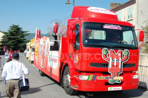 Le char de la caravane publicitaire Antargaz (Calypso) (481x)