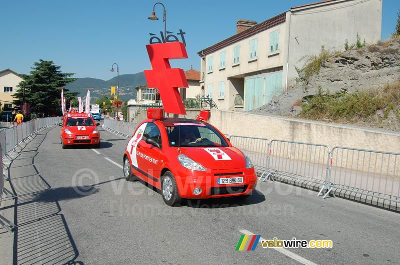 La caravane publicitaire Télé 7 jours