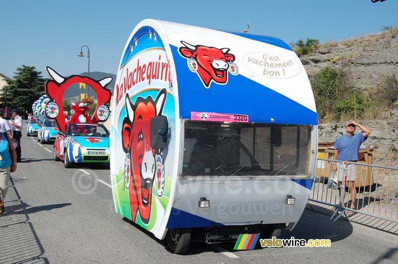 The La Vache Qui Rit advertising caravan (1)