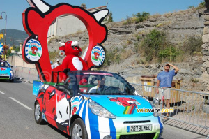 La caravane publicitaire La Vache Qui Rit (2) (536x)